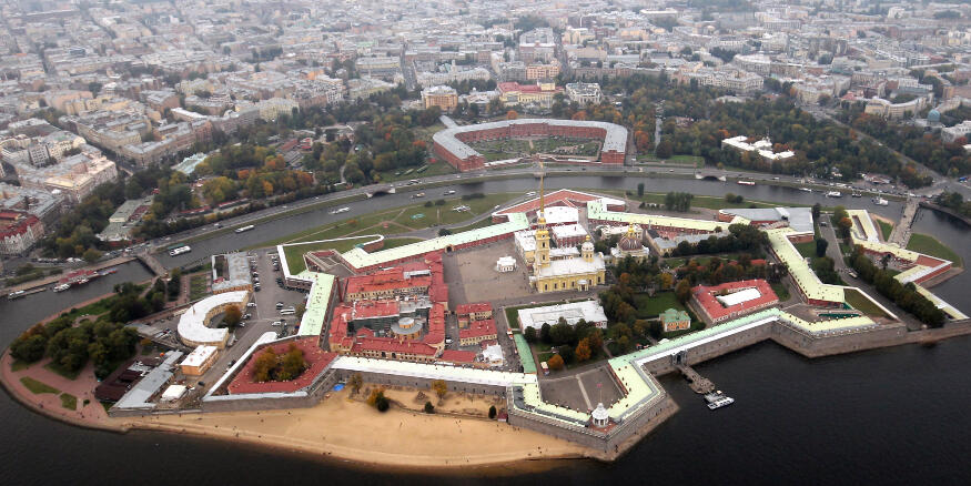 План Петропавловской крепости в Санкт-Петербурге - Северные Крепости