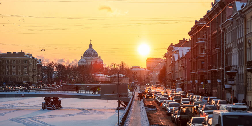 Питер В Феврале Фото