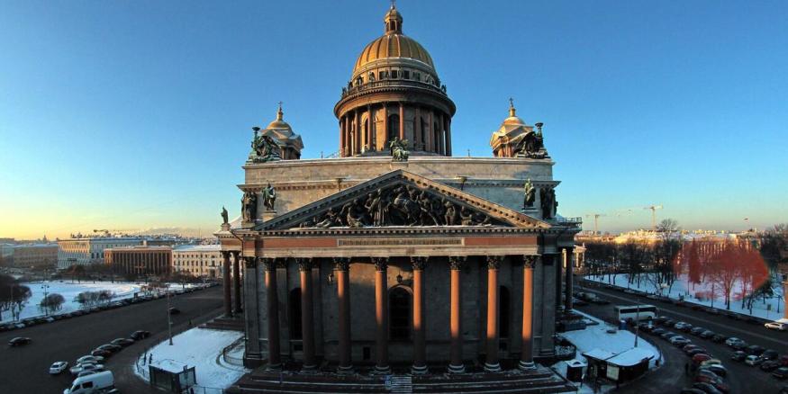 Исаакиевский собор и памятник